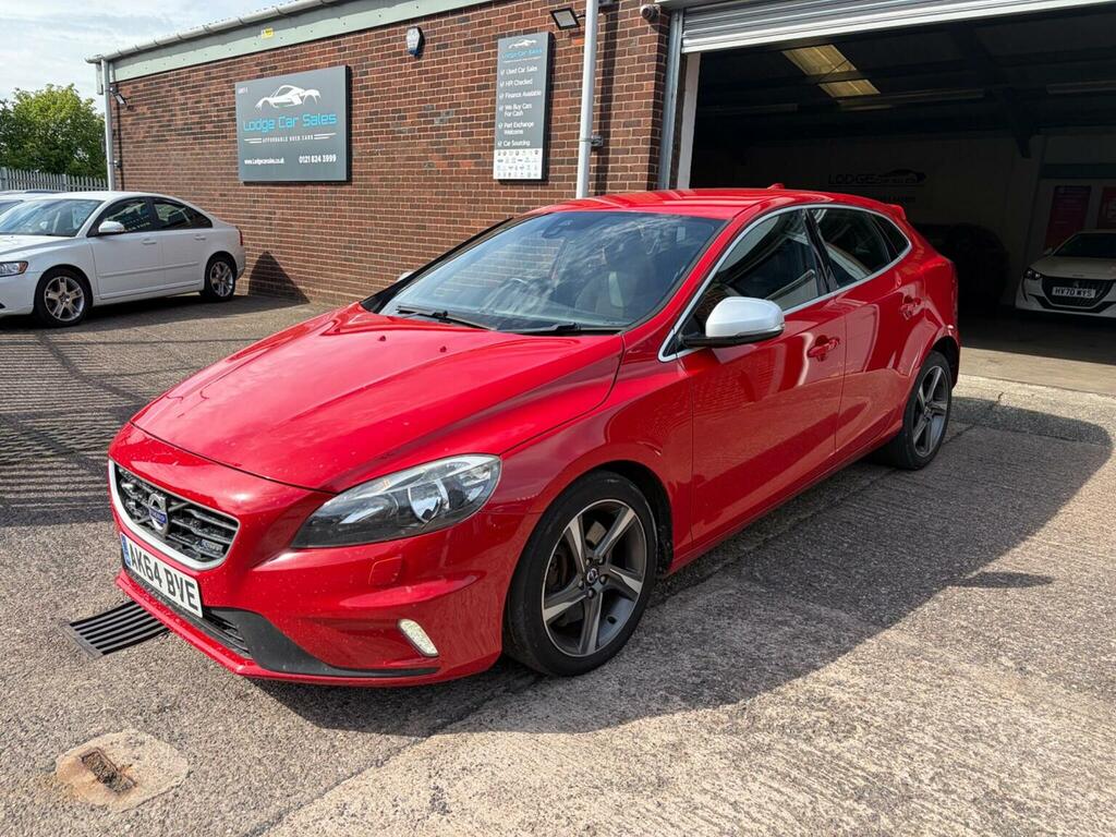 Volvo V40 2.0 D4 R-design Nav Euro 6 Ss AK64BVE Red #3