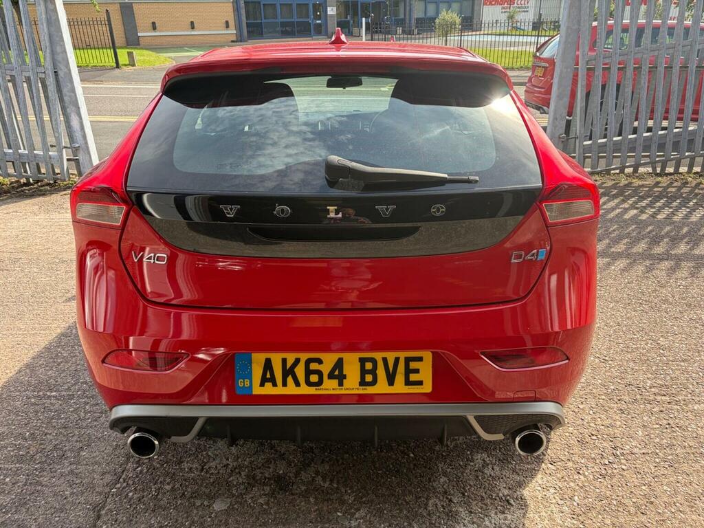 Volvo V40 2.0 D4 R-design Nav Euro 6 Ss AK64BVE Red #6
