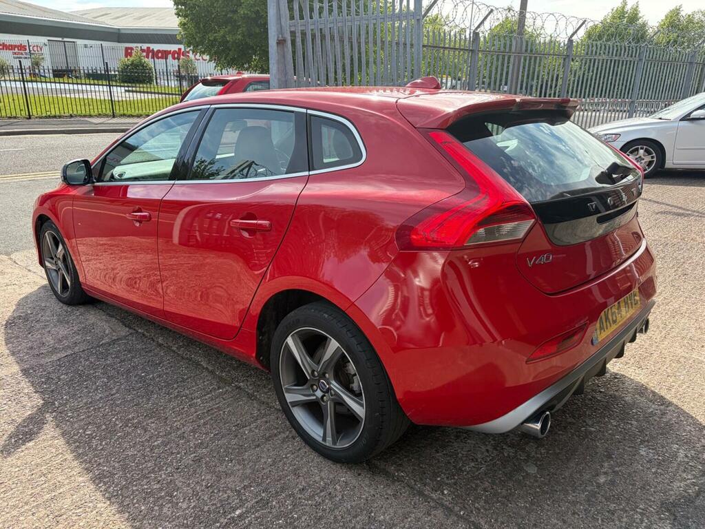 Volvo V40 2.0 D4 R-design Nav Euro 6 Ss AK64BVE Red #5