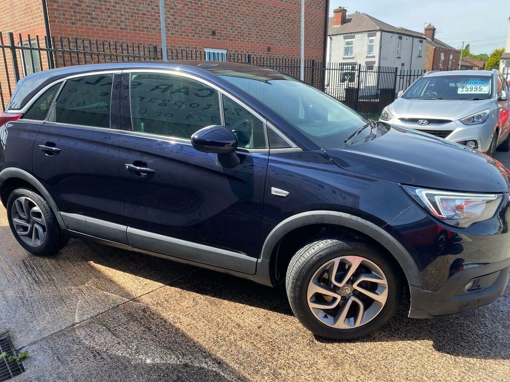 Vauxhall Crossland X 1.6 Turbo D Ecotec Tech Line Nav Euro 6 Ss Blue