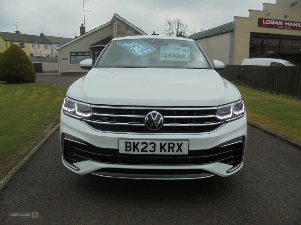Volkswagen Tiguan 1.5 Tsi 150 R-line Dsg BK23KRX White #3