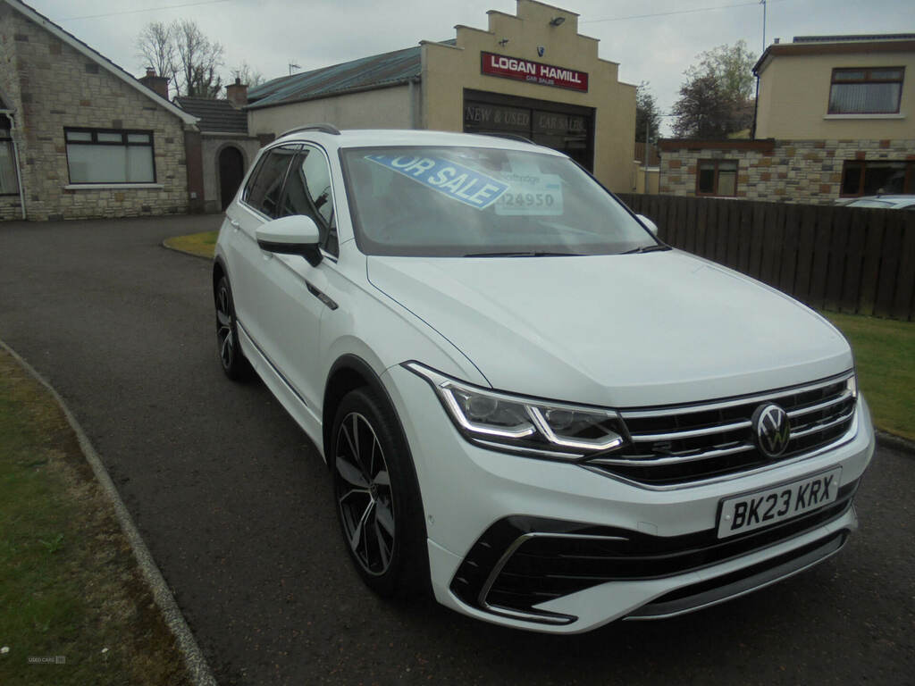 Volkswagen Tiguan 1.5 Tsi 150 R-line Dsg White