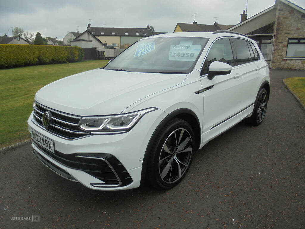 Volkswagen Tiguan 1.5 Tsi 150 R-line Dsg BK23KRX White #4