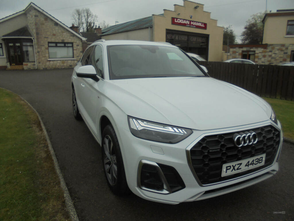 Audi Q5 40 Tdi Quattro S Line S Tronic White