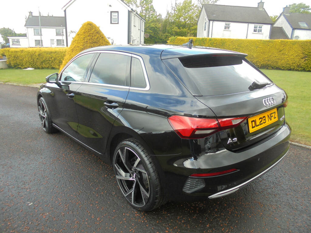 Audi A3 30 Tfsi Sport DL23NFZ Black #6