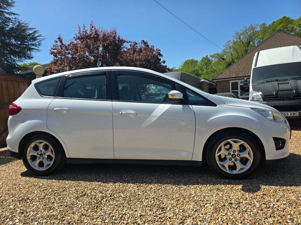 Ford C-Max 1.6 Tdci Zetec Euro 5 YX63PZY White #2