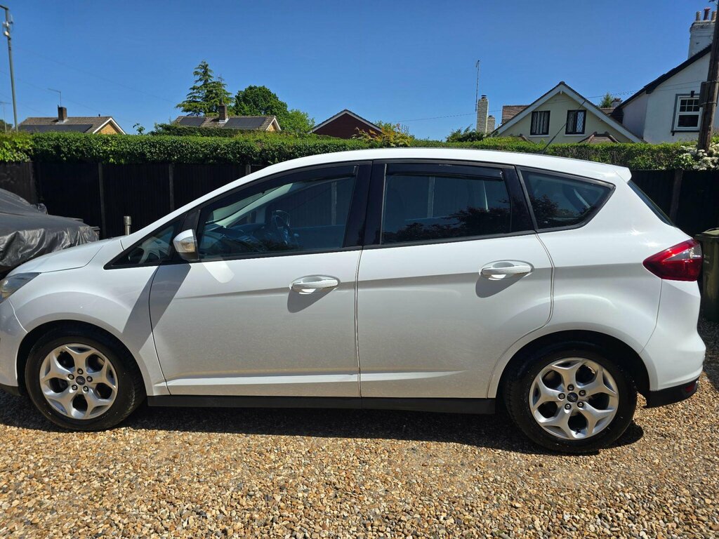 Ford C-Max 1.6 Tdci Zetec Euro 5 YX63PZY White #3