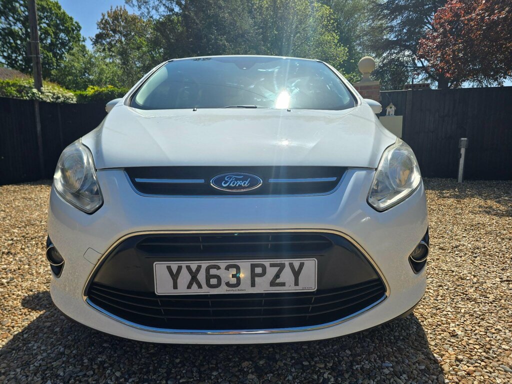 Ford C-Max 1.6 Tdci Zetec Euro 5 YX63PZY White #4