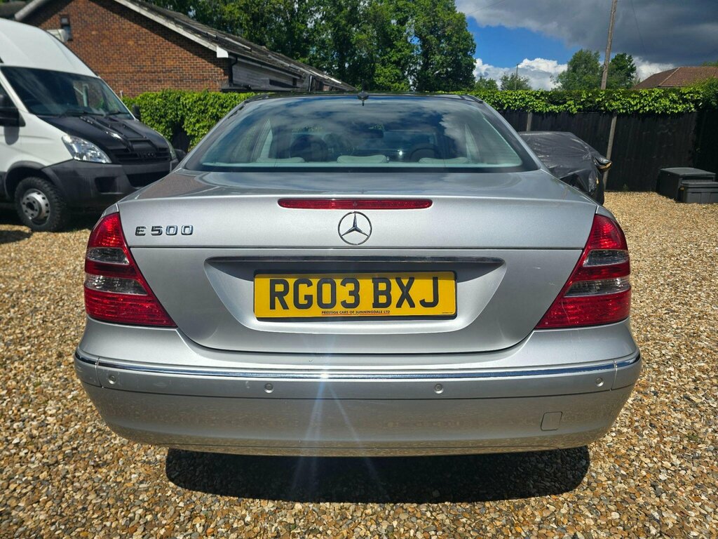 Mercedes-Benz E Class 5.0 E500 Elegance Silver #5