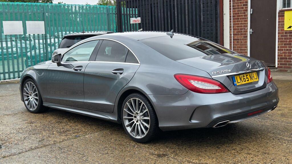 Mercedes-Benz CLS Saloon LK65NHJ Grey #4