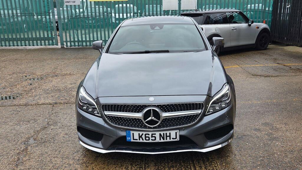 Mercedes-Benz CLS Saloon LK65NHJ Grey #3