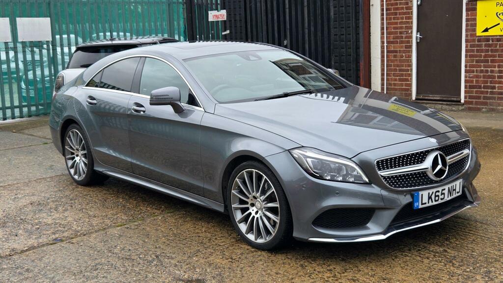 Mercedes-Benz CLS Saloon LK65NHJ Grey #2