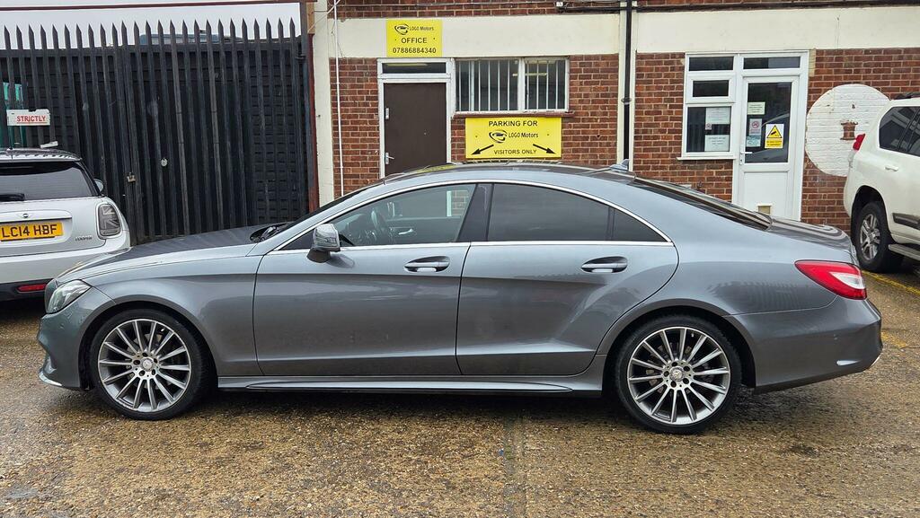 Mercedes-Benz CLS Saloon LK65NHJ Grey #5