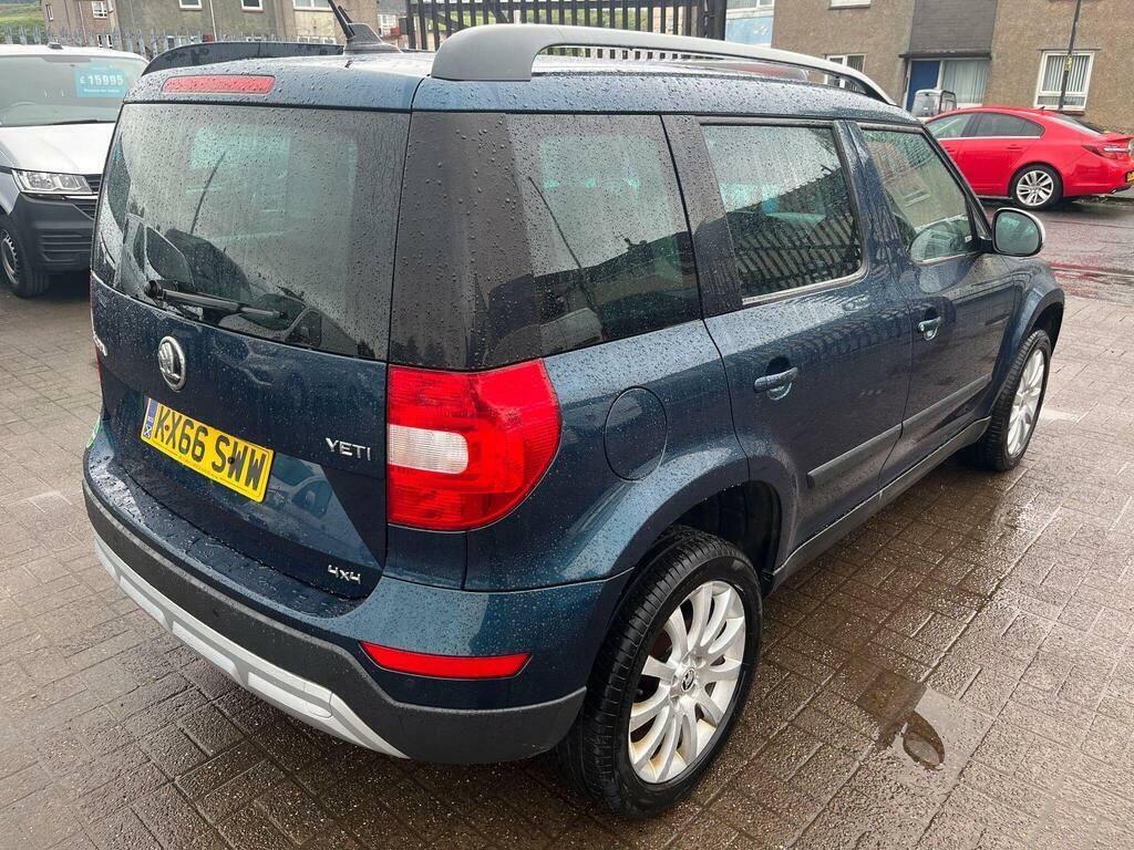 Skoda Yeti 2.0 Tdi Se Outdoor 4Wd Euro 6 S S KX66SWW Blue #4