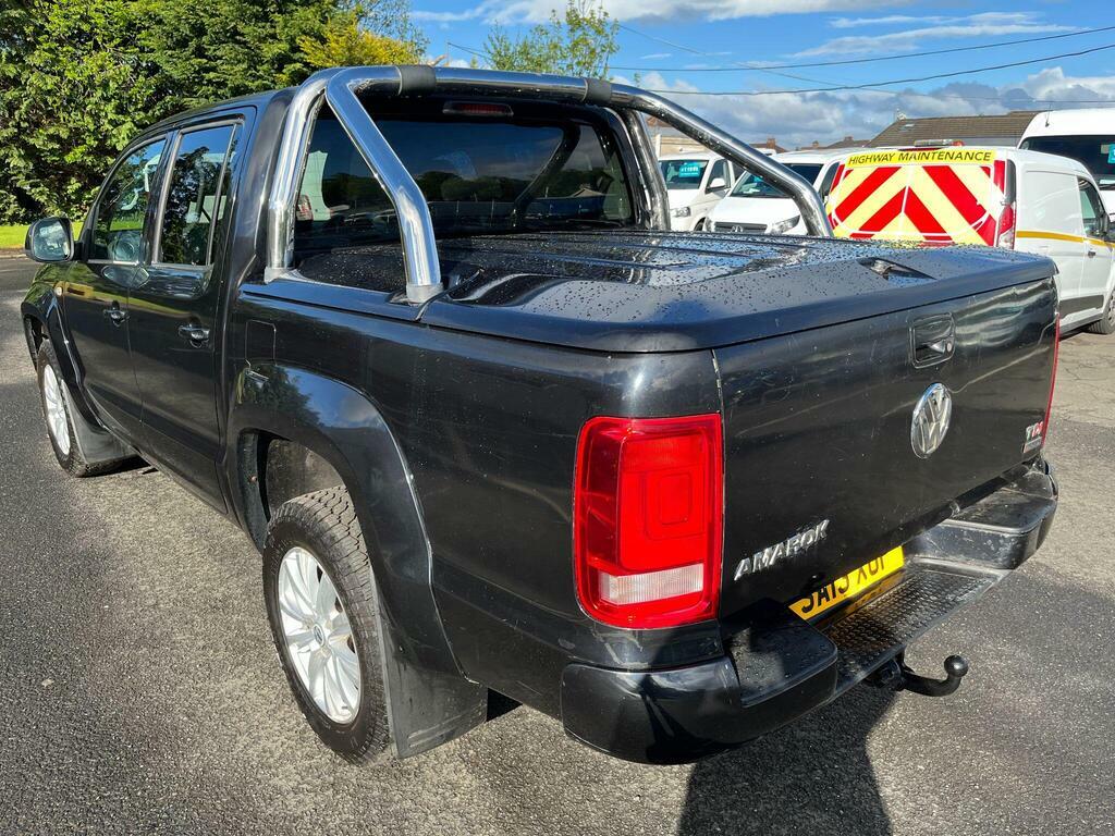Volkswagen Amarok 2.0 Bitdi Trendline 4Motion Selectable SA13XOP Black #3
