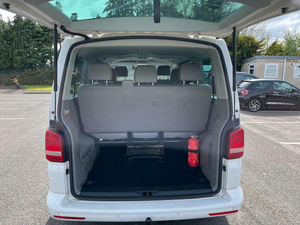 Volkswagen Transporter Shuttle Minibus Blue #4