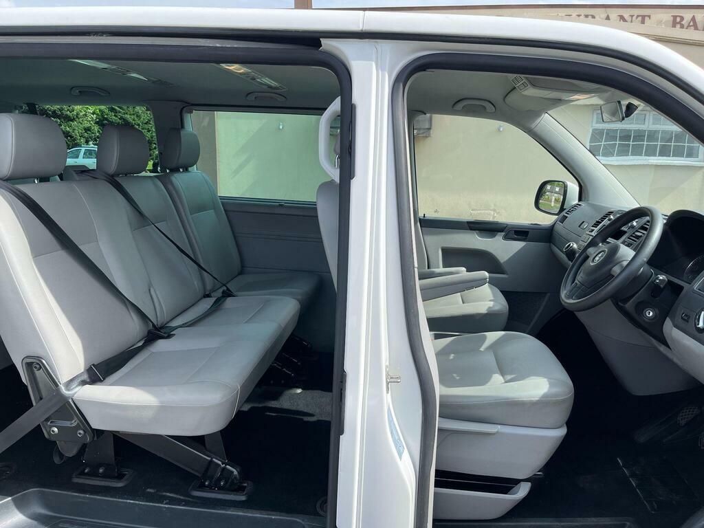 Volkswagen Transporter Shuttle Minibus Blue #7