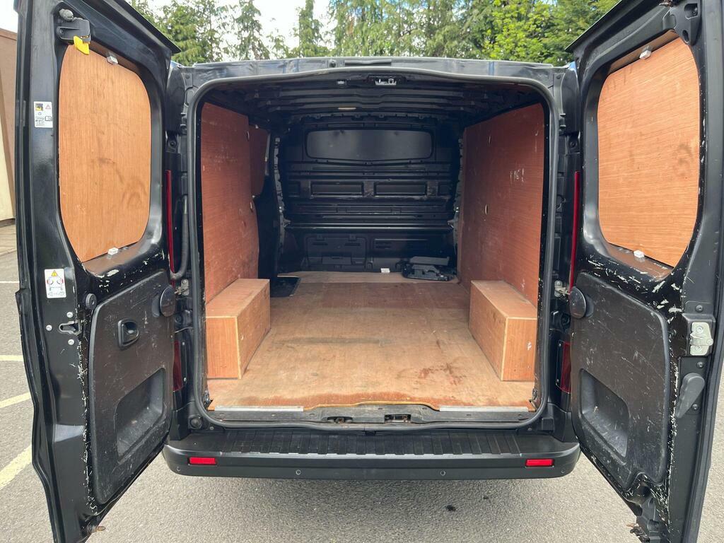Renault Trafic 2.0 Dci Energy 30 Sport Lwb Standard Roof Euro 6 SD71UTK Black #4