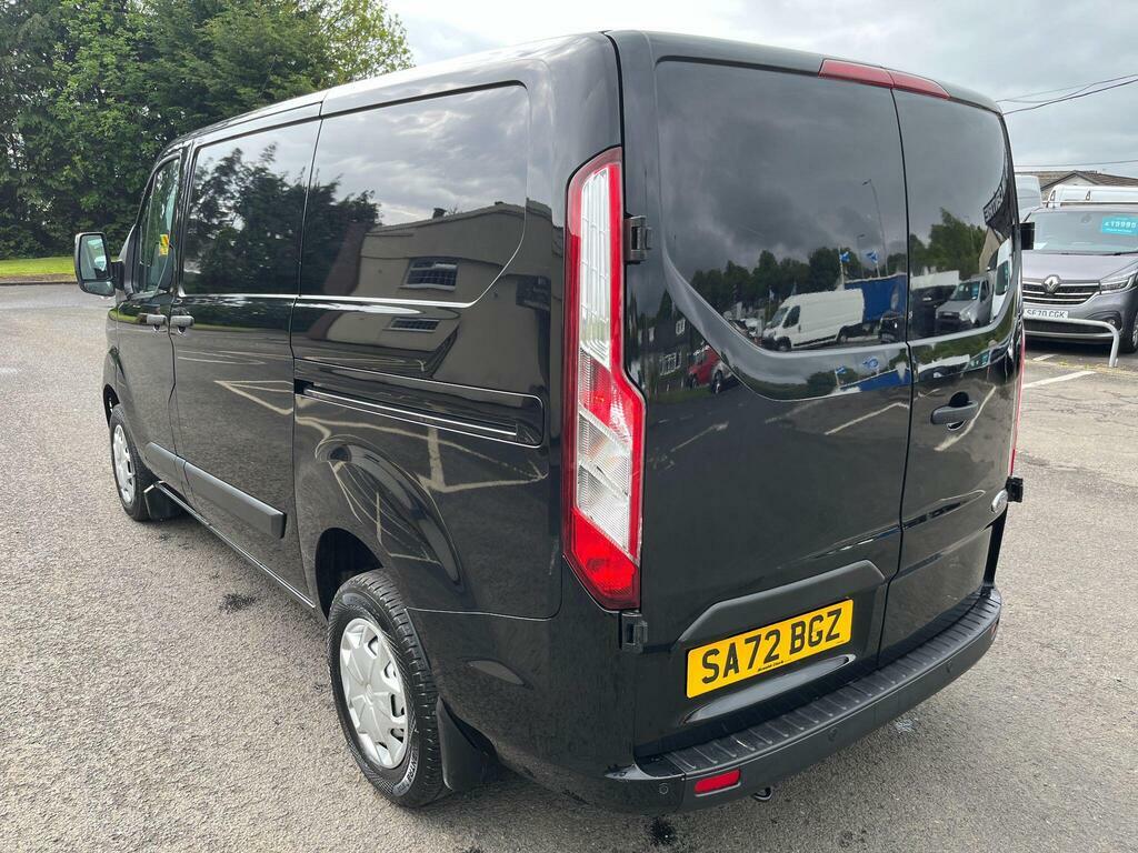 Ford Transit Custom 2.0 280 Ecoblue Trend L1 H1 Euro 6 S S SA72BGZ Black #3