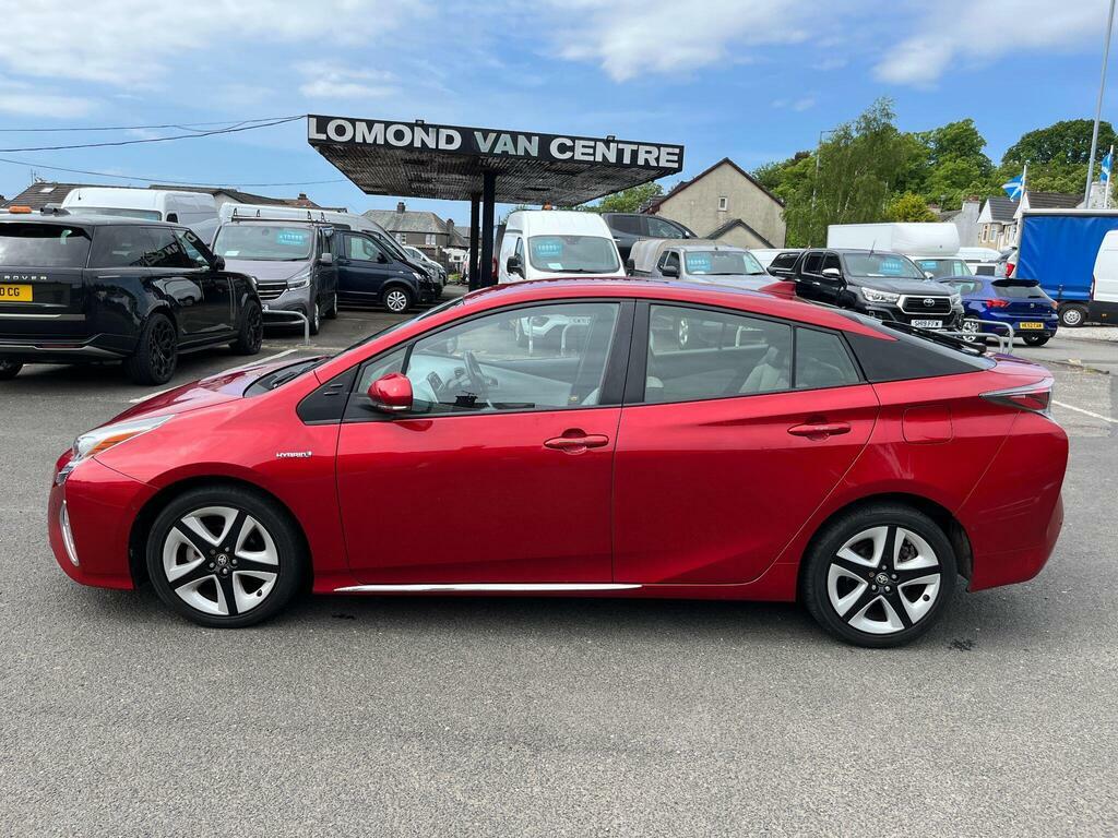 Toyota Prius 1.8 Vvt-h Excel Cvt Euro 6 S S Red #2
