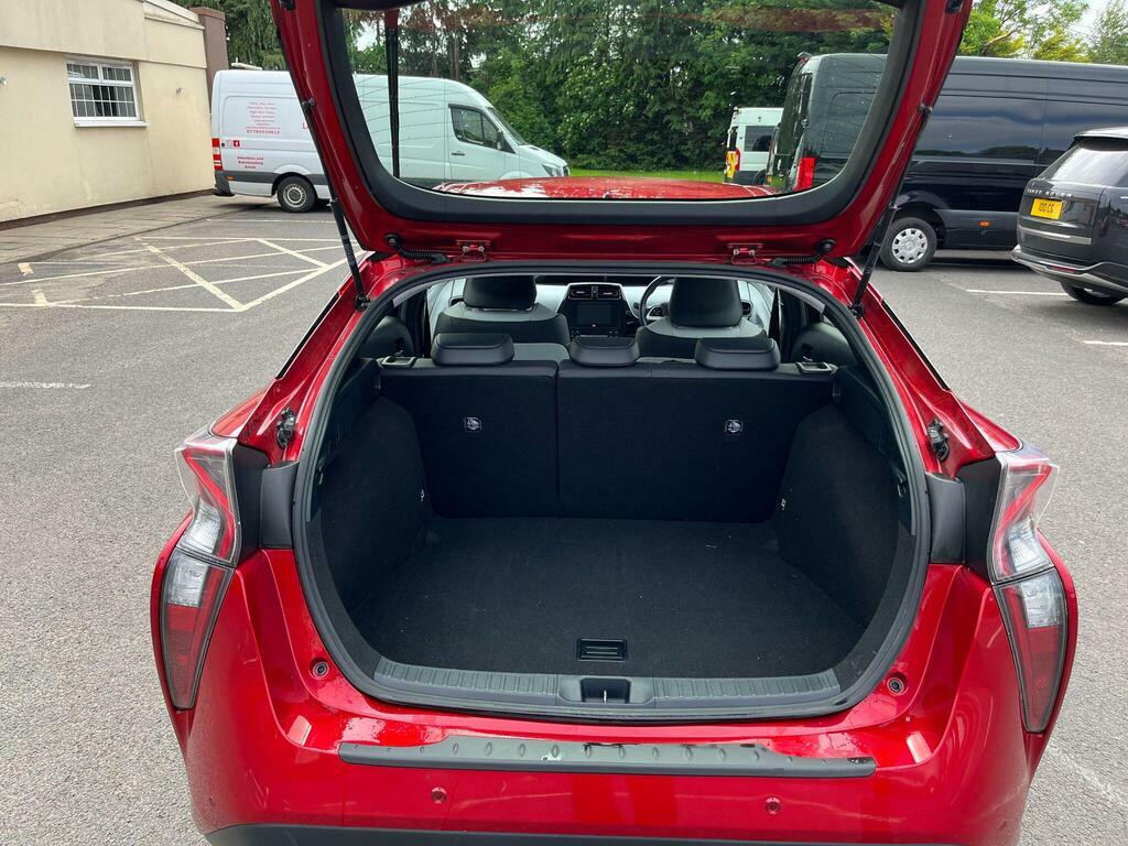 Toyota Prius 1.8 Vvt-h Excel Cvt Euro 6 S S Red #4