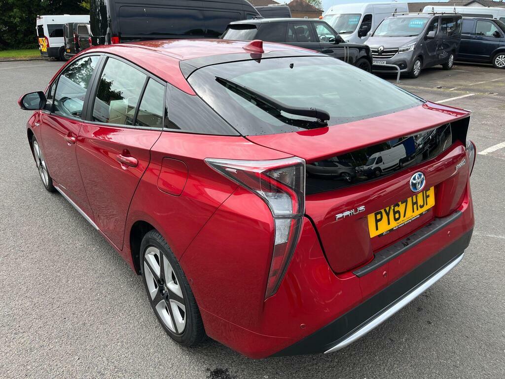 Toyota Prius 1.8 Vvt-h Excel Cvt Euro 6 S S Red #3