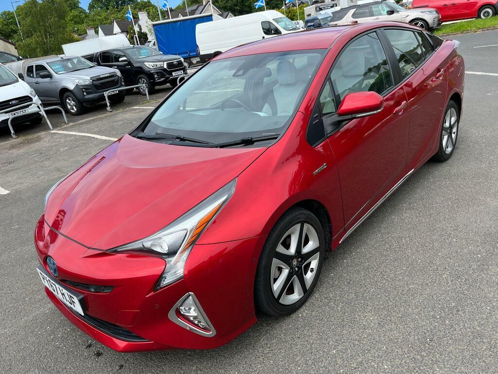 Toyota Prius 1.8 Vvt-h Excel Cvt Euro 6 S S Red