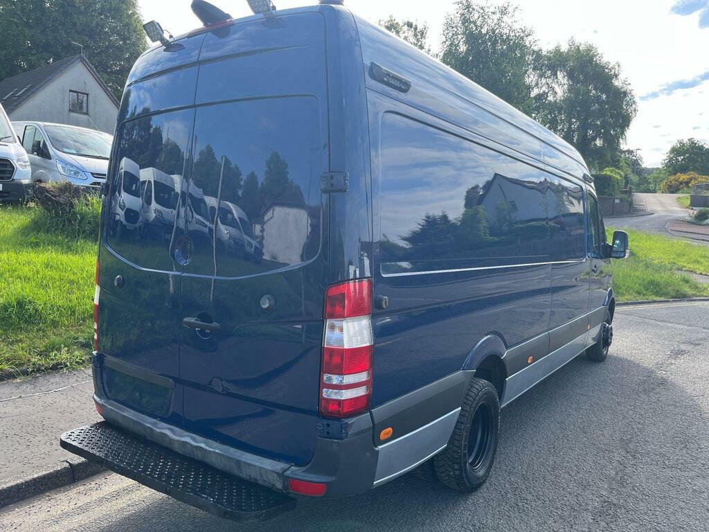 Mercedes-Benz Sprinter 2.1 516 Cdi Panel Van SH67FFP Blue #3