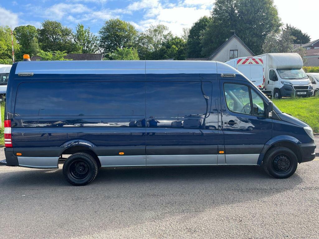 Mercedes-Benz Sprinter 2.1 516 Cdi Panel Van SH67FFP Blue #2