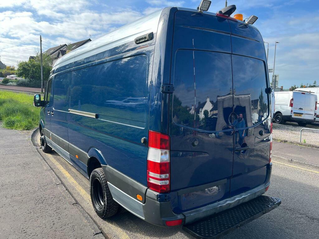 Mercedes-Benz Sprinter 2.1 516 Cdi Panel Van SH67FFP Blue #5