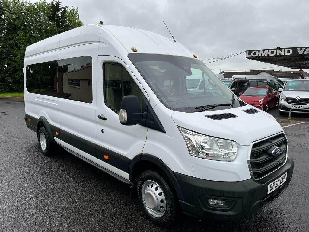 Ford Transit Custom 2.0 460 Ecoblue Leader Rwd L4 H3 Euro 6 S S White