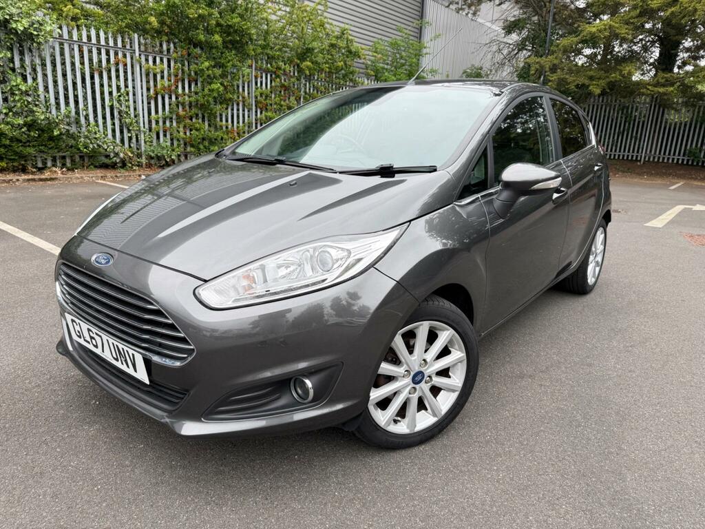 Ford Fiesta 1.0T Ecoboost Titanium Euro 6 Ss Grey
