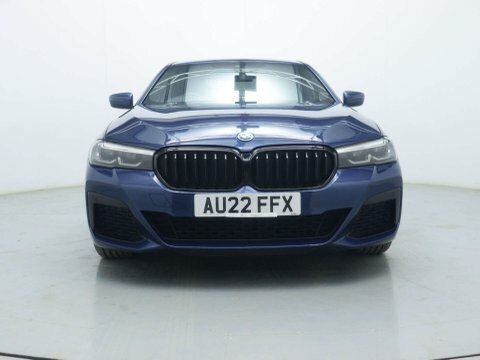 BMW 5 Series Saloon AU22FFX Blue #2