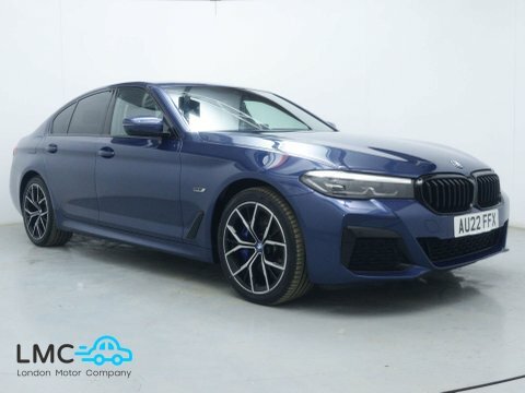 BMW 5 Series Saloon Blue
