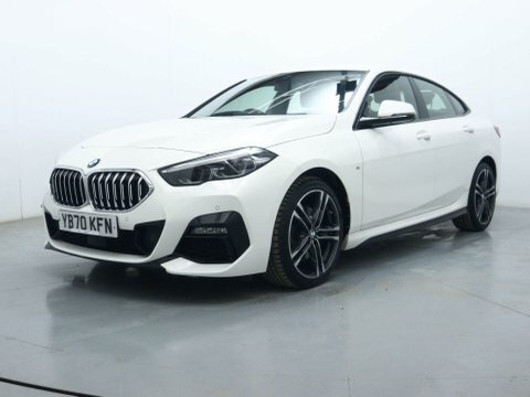 BMW 2 Series Saloon YB70KFN White #3