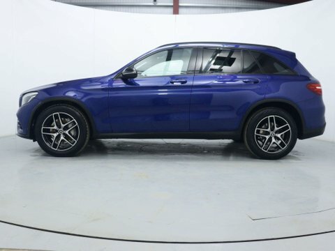 Mercedes-Benz GLC Class Glc 250 Amg Night Edition 4Matic EB19BVY Blue #4