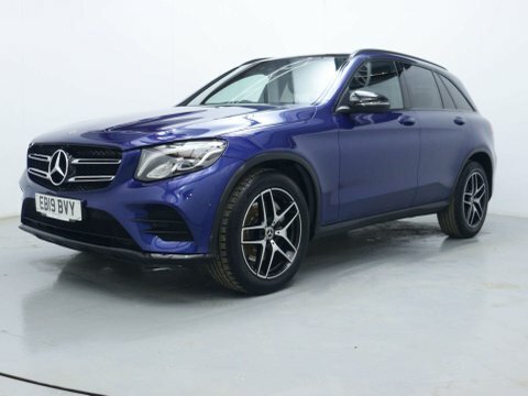 Mercedes-Benz GLC Class Glc 250 Amg Night Edition 4Matic EB19BVY Blue #3