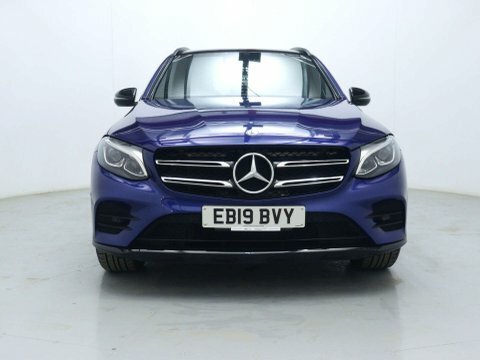 Mercedes-Benz GLC Class Glc 250 Amg Night Edition 4Matic EB19BVY Blue #2