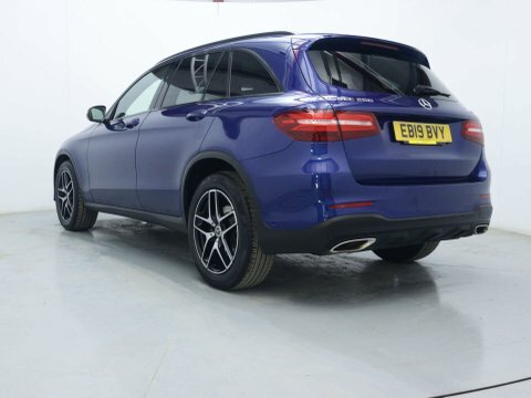 Mercedes-Benz GLC Class Glc 250 Amg Night Edition 4Matic EB19BVY Blue #5