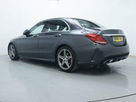 Mercedes-Benz C Class Saloon WD16FAF Grey #5