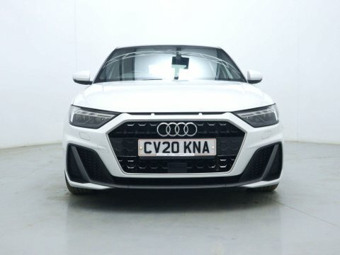 Audi A1 Hatchback CV20KNA White #2