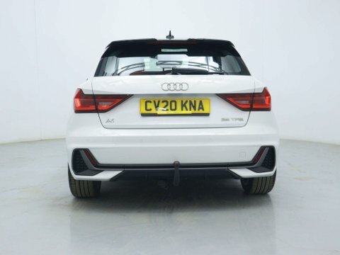 Audi A1 Hatchback CV20KNA White #6