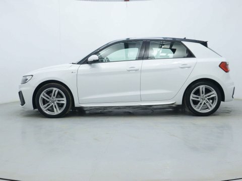 Audi A1 Hatchback CV20KNA White #4