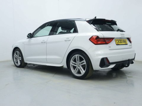 Audi A1 Hatchback CV20KNA White #5