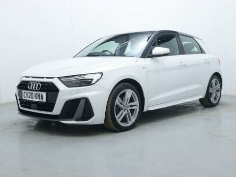 Audi A1 Hatchback CV20KNA White #3