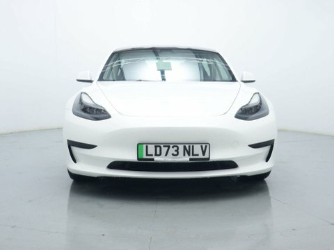 Tesla Model 3 Saloon LD73NLV White #2