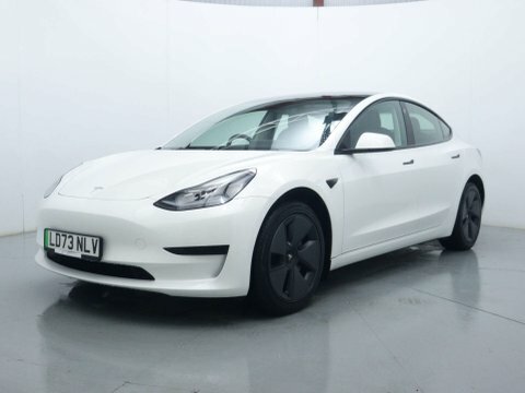 Tesla Model 3 Saloon LD73NLV White #3