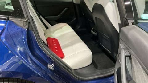 Tesla Model 3 Saloon SA23DMU Blue #5