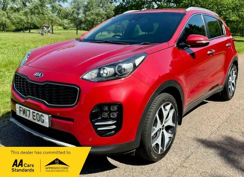 Kia Sportage 1.6 T-gdi Gt-line Suv FM17EOG Red #5