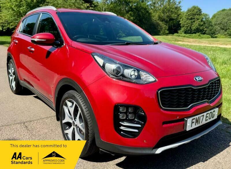 Kia Sportage 1.6 T-gdi Gt-line Suv Red